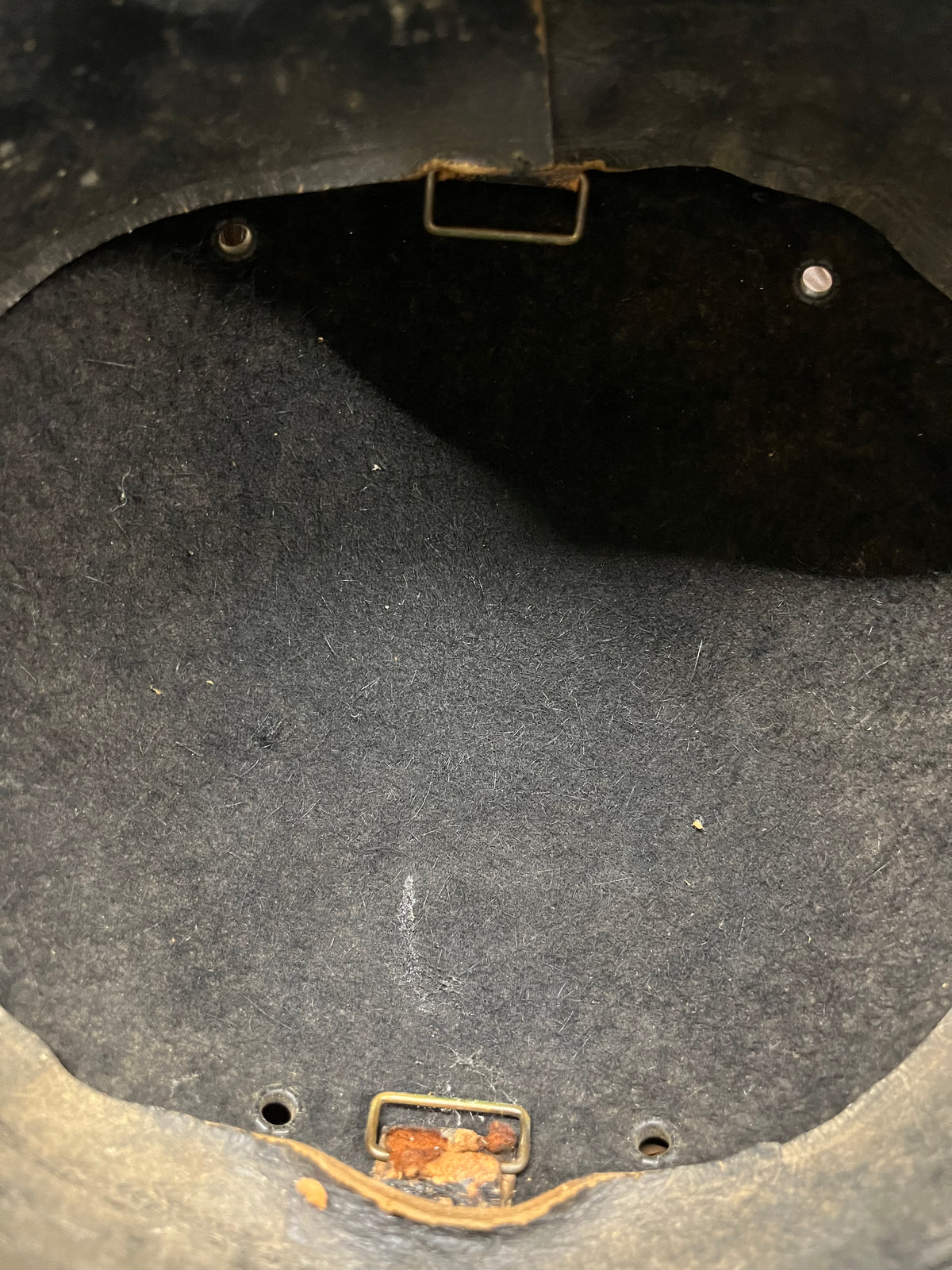 Cappello Bersagliere Militare Originale "Vaira" Completo di Piumetto e Fregio
